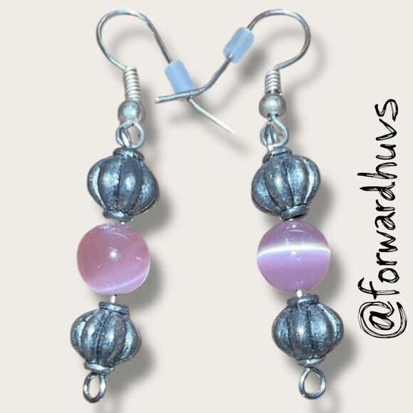 Bundle Sale 3 for $15 | Handcrafted Beaded Drop Earrings - Picture 4 of 9